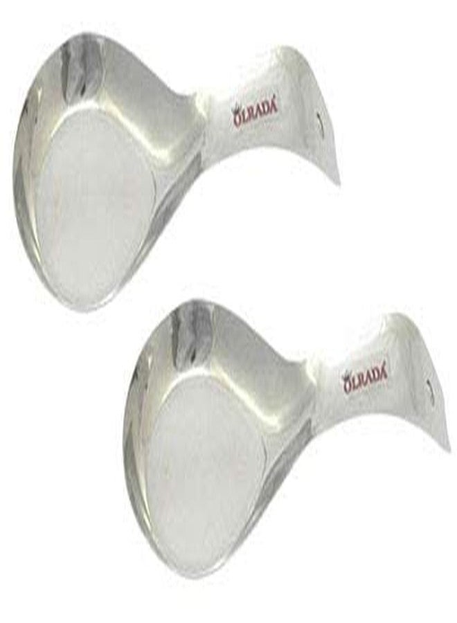 Olrada Stainless Steel Ladle Spoon/Rest Holder Holder Stand 2pc Set - Image 4